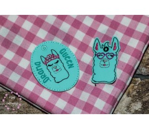 Stickserie - La Llama Loca